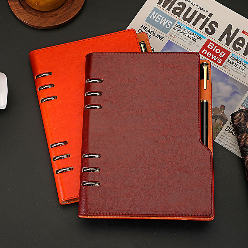 Wholesale Leather A5 Hollow Loose Leaf Book